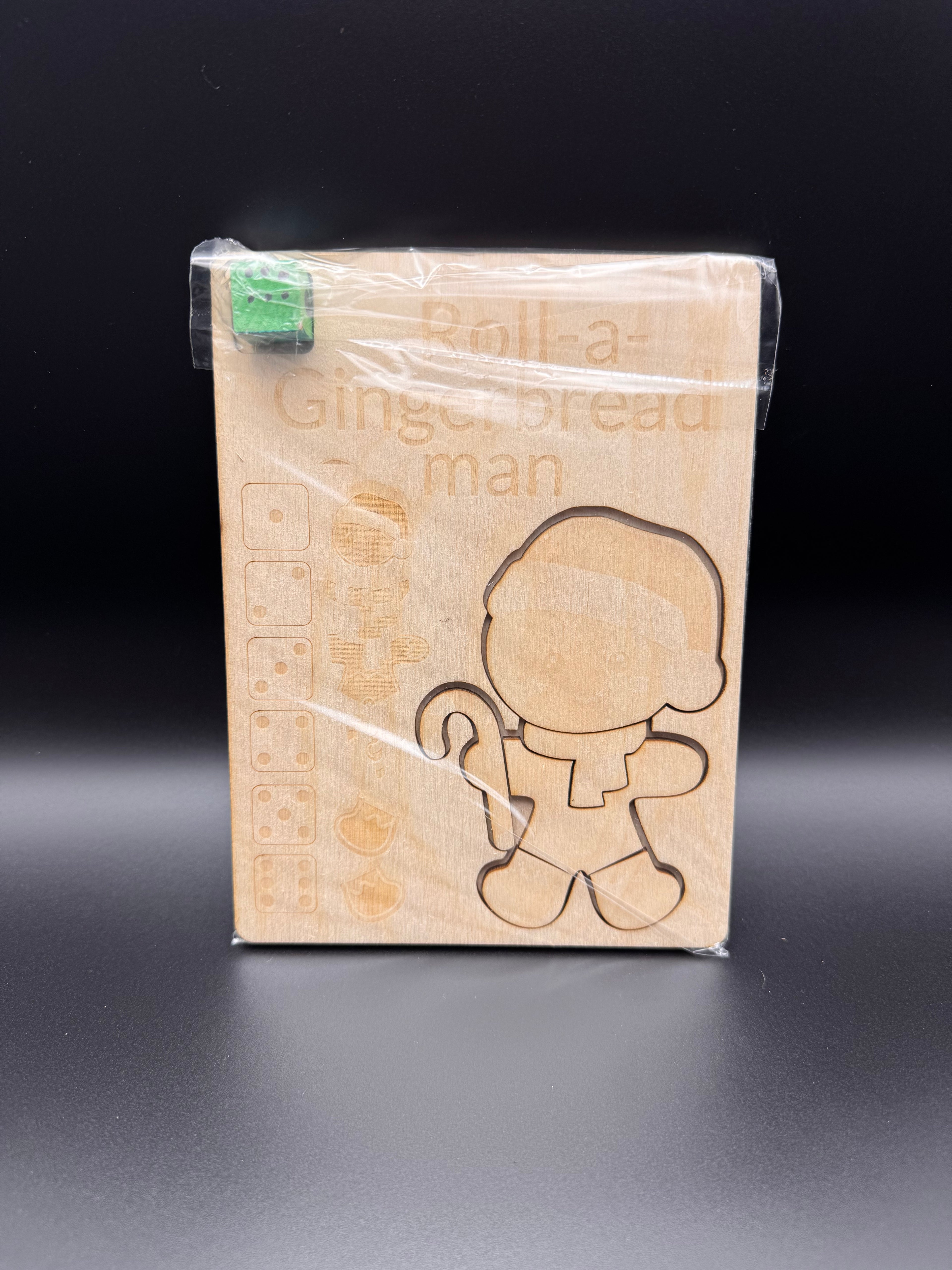 Roll a gingerbread man