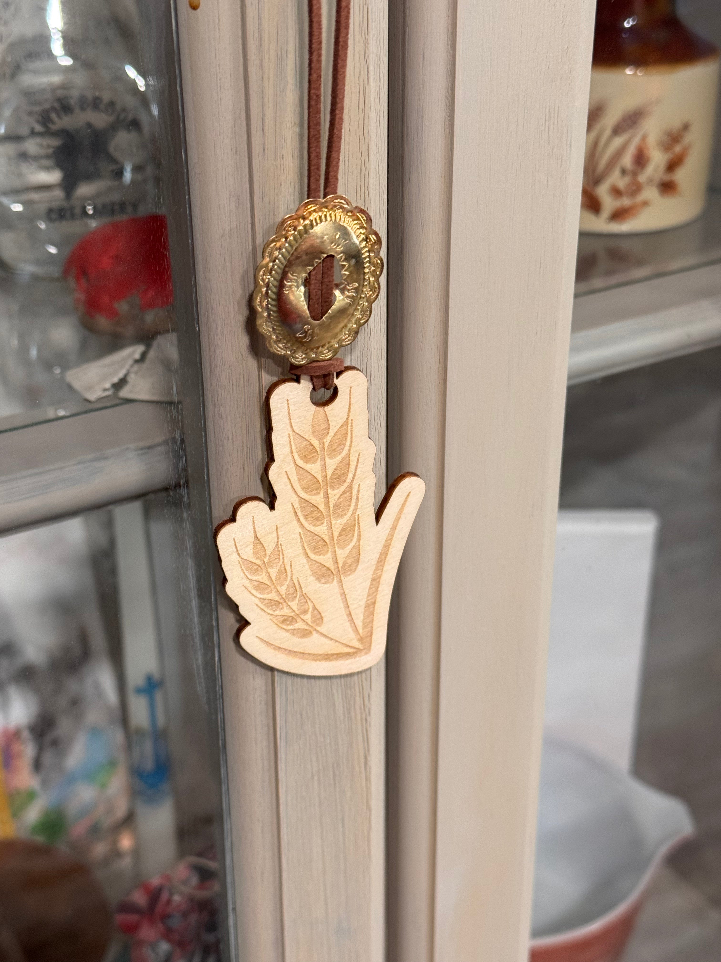 Wheat Stock car charm