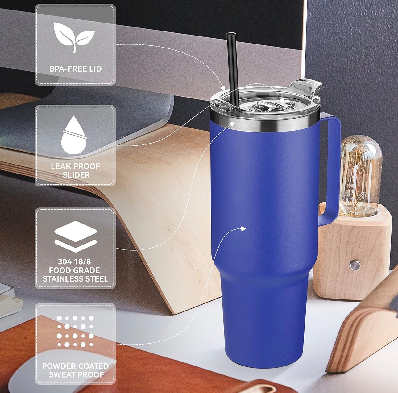 Pilot Rock Rockets 40oz Tumbler